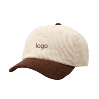 Moda Casual personalizado rojo blanco logotipo bordado 2 tonos PANA gorra de béisbol lisa