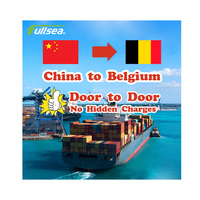 Agent de fret maritime Shenzhen, logistique porte-à-porte, expédition LCL + Express vers la Belgique, assistance 24/7, emballage personnalisé disponible