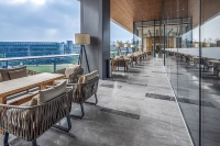 Maßgefertigte Australische Moderne Kaffeehaus- und Fast-Food-Restaurant-Esszimmergarnitur, Metall-Küchen-Esszimmer-Restaurant-Tischsets
