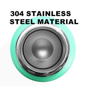 Botella de agua de gran capacidad, de doble pared y boca ancha, de acero inoxidable, con tapa y asa, botella deportiva. - Product Image 5