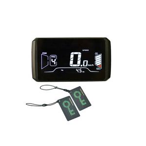 Écran LCD couleur 3,8 pouces, affichage universel pour vélo électrique 24-72V, carte NFC, étanche # <span class=keywords><strong>Compteur</strong></span> de vélo électrique 5 broches avec affichage 2 protocoles - Product Image 1