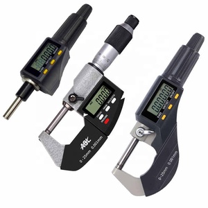 Micrometro Esterno Elettronico con Punta in Carburo, Strumento di Misurazione, Calibro 0-25mm 1 Pollice, Testa Micrometrica Digitale - Product Image 1