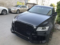 Nouvelle calandre nid d'abeille PNB de haute qualité pour Audi Q5 SQ5 2013-2018, kit de pare-chocs avant à clipser, installation facile, capteur d'aide au stationnement