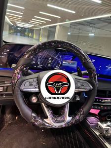 Volant de direction en carbone forgé D-Shape Motorsport pour <span class=keywords><strong>Cadillac</strong></span>, nouvelles et anciennes générations, séries CT XT, pièces de tuning - Product Image 5