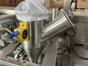 Máquina De Enchimento De Pó De Proteína De Soro Colher De Embalagem De Saco De Zíper De Stand-up Máquina De Embalagem De Leite Em Pó Gainer Massivo - Product Image 4