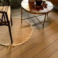 Planches de terrasse en composite bois-plastique écologiques, résistantes à l'usure, antidérapantes, revêtements de sol WPC