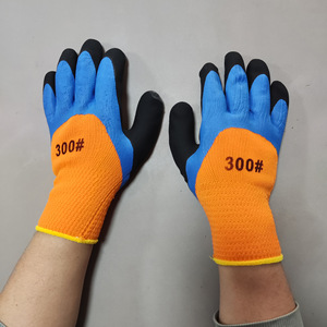 ถุงมือไนไตรล์สำหรับงานหนัก 300 #   ทนต่อการเสียดสี เหมาะสำหรับงานก่อสร้างกลางแจ้ง - Product Image 1