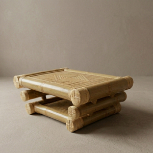 100% Natural <b>Bamboo</b> Convertible Console <b>Table</b>-Highest Quality Modern Living Room & Bedroom Furniture for Home School Office - Product Image 3
