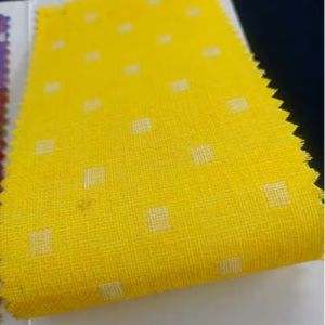 Tissu en coton teint en fil de qualité supérieure, double tissage, matériau tissé durable pour vêtements, ameublement et projets d'aménagement intérieur - Product Image 2