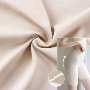 Высокое качество 67 нейлон 33 спандекс Мягкая Исламской 4 трикотажная ткань, растягиваемая в обоих направлениях для Абая женское мусульманское платье и леггинсы - Product Image 5