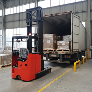 รถยกไฟฟ้าแบบ Reach Truck ขนาด 20-45 มม. - รับน้ำหนัก 3 ตัน แบตเตอรี่ตะกั่วกรด ยางโพลียูรีเทน สำหรับทางเดินแคบ ราคาสุดคุ้ม - Product Image 1