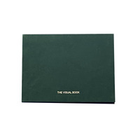 Carte-cadeau en papier de nouvelle conception avec écran LCD pour le marketing Carte de brochure vidéo verte de 7 pouces