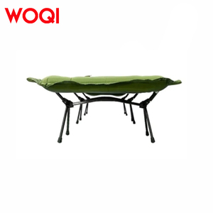 WOQI 2025 Aluminum Frame Lightweight Camping <b>Cot</b> Customized Portable Metal Bed for Outdoor Travel Bedroom Use Foldable Design Be - Product Image 5
