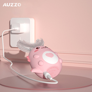 Cepillo de Dientes Eléctrico para Niños de 2 a 12 Años, Cepillo Suave en Forma de U para Uso Doméstico, Fomenta el Amor a la Higiene Bucal - Product Image 3