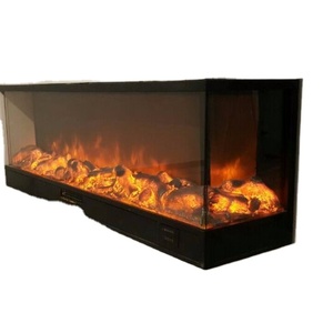 1066mm o chimenea eléctrica artificial personalizada de 2 lados o 3 lados o 4 lados con llama Led - Product Image 1