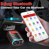 Herramienta de Diagnóstico Automotriz Kingbolen Ediag 2026, Escáner OBD2 con 15 Funciones de Reinicio
