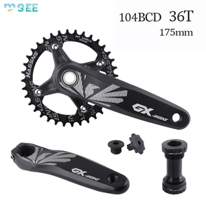 Juego de Bielas Integrado Hueco SeeMore Gx para Bicicleta de Montaña, 104Bcd, Positivo/Negativo, con Soporte Inferior - Product Image 1