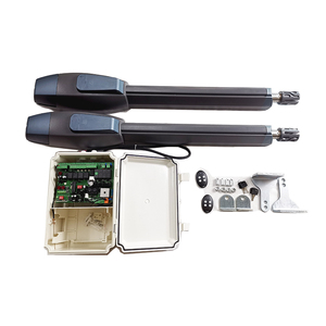 Moteur d'alimentation 12/24V DC pour ouvre-porte automatique pivotant moderne avec connectivité Wi-Fi pour une utilisation extérieure de villa - Product Image 3