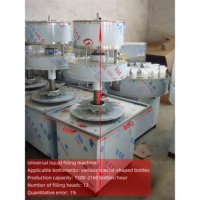 Meilleures ventes Machine de remplissage de liquide semi-automatique eau vin vinaigre sauce soja jus huile de cuisson détergent bouteille quantitative