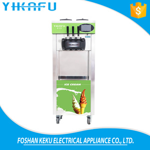 เครื่องทำไอศกรีมเชิงพาณิชย์ YKF-826 รุ่นจีน ผลิตไอศกรีมหลากหลายรสชาติสำหรับซันเด - Product Image 2