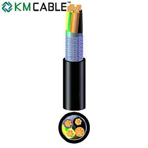 Câble N2XY 5g6 3x4mm Isolation XLPE Gaine PVC U-<span class=keywords><strong>1000</strong></span> <span class=keywords><strong>R2V</strong></span> 0.6/1 KV Conducteur en cuivre Câble d'alimentation multi-conducteurs - Product Image 3