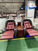 Sièges inclinables VIP sur mesure première classe avion cinéma canapé sièges en cuir inclinable électrique meubles de théâtre sièges de film