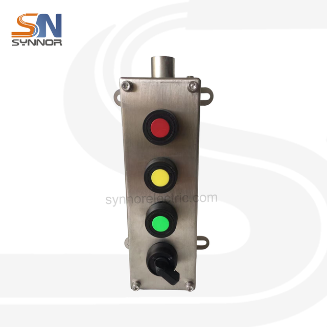Custom Aluminum & Stainless Steel Outdoor Explosion Proof IP66 Junction Box with High/Low Terminal Distribution Box