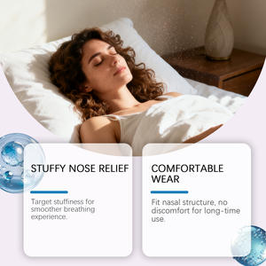 Clips nasaux <span class=keywords><strong>anti</strong></span>-<span class=keywords><strong>ronflement</strong></span> personnalisés avec logo, dilatateur nasal en silicone, mini clip nasal <span class=keywords><strong>anti</strong></span>-<span class=keywords><strong>ronflement</strong></span>, dispositif pour aider à respirer, dispositifs pour dormir - Product Image 5