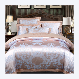 <span class=keywords><strong>Set</strong></span> di Biancheria da Letto di Lusso in Jacquard di Policotone con Copripiumino <span class=keywords><strong>e</strong></span> Lenzuola, Sensazione Pelle, per Matrimoni, Vendita Calda - Product Image 6