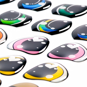 Factory-Direct Custom Epoxy Stickers - Waterproof UV-Resistant Non-Yellowing Custom stickers printing 3d epoxy stickers - Product Image 2