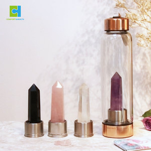 Botella <span class=keywords><strong>de</strong></span> Cristal <span class=keywords><strong>de</strong></span> Agua <span class=keywords><strong>de</strong></span> Primera Calidad para Sanación Energética y un <span class=keywords><strong>Estilo</strong></span> <span class=keywords><strong>de</strong></span> <span class=keywords><strong>Vida</strong></span> <span class=keywords><strong>Saludable</strong></span> - Product Image 1