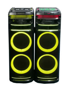 Cassa Acustica Passiva Professionale Portatile da 12 Pollici x 4 con Bluetooth, Illuminazione RGB, per Feste e Palcoscenici - Product Image 5