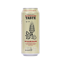 Impression personnalisée de marque, canettes de bière en aluminium de qualité alimentaire de 500 ml et couvercles pour boissons gazeuses et autres boissons