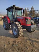 4X4 4WD100 Hp Massey Ferguson Tractor Agricultura Tractor usado con implemento de tractor para la venta