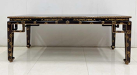 Table console en bois antique rustique faite à la main avec un design miroir pour la salle à manger et le salon, meubles pour la maison ou l'hôtel