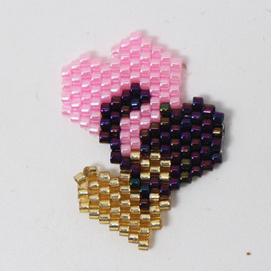 E422 <span class=keywords><strong>mexicano</strong></span> México colgante flor corazón Miyuki cuenta encantos accesorios joyería hecha a mano pendientes - Product Image 2