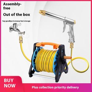 Grand support de tuyau <span class=keywords><strong>d</strong></span>'<span class=keywords><strong>arrosage</strong></span> en plastique quatre saisons pour camion, <span class=keywords><strong>tuyaux</strong></span> et enrouleurs de jardin, lavage de voiture <span class=keywords><strong>avec</strong></span> <span class=keywords><strong>enrouleur</strong></span> de tuyau, solution de stockage fabriquée - Product Image 3