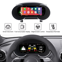Pantalla de Tablero de Instrumentos A3 Actualizada, Velocímetro Digital Inalámbrico con Apple CarPlay para Audi A3 2013-2020