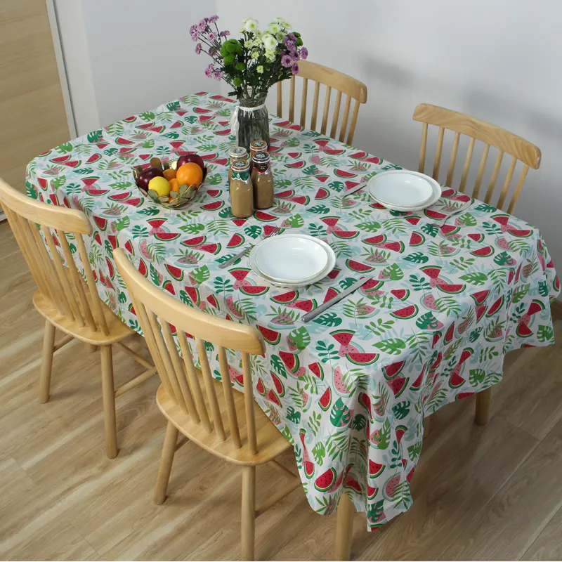 Factory Wholesale Table Cover Clear Soft Pvc Thick Clear Plastic Table Cloth