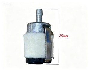 Filtro de <span class=keywords><strong>Combustible</strong></span> de Fieltro de Lana de 39 mm, Filtro de Gasolina para Motosierra, Recortadora de Setos, Piezas de Herramientas de Jardín - Product Image 1