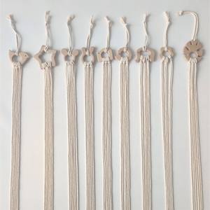 INS porte-nœud de cheveux rangement épingle à cheveux fille Clips organisateur cintre en bois chambre à coucher tenture murale décors pour bébé adolescente chambre à coucher - Product Image 4