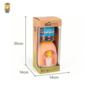 Fontaine à eau pour enfants en paille de blé écologique, grande capacité - 1,2 litres - Product Image 6