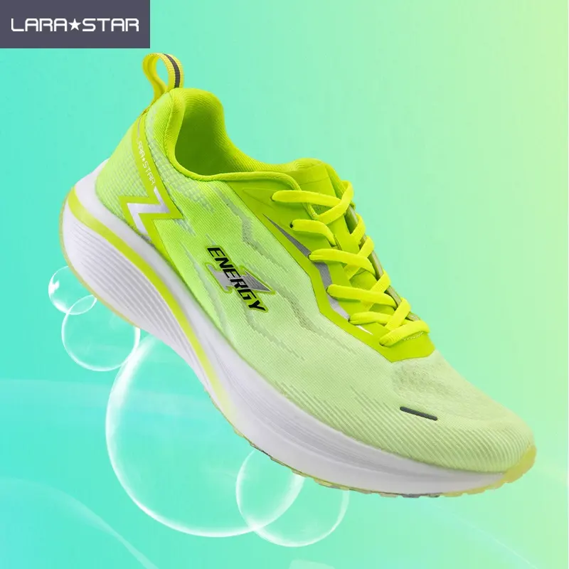 LS0038 moda con piastra in Nylon a propulsione supercritica in schiuma scarpe da corsa comode da corsa Sneaker