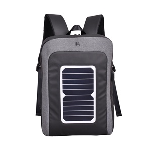 Ba Lô Năng Lượng Mặt Trời Túi Đi Bộ Đường Dài Năng Lượng Mặt Trời Ba Lô Carton Polyester Tùy Chỉnh TT Nylon Máy Tính Pocket Zipper Xử Lý Mềm 500 Cái - Product Image 3