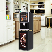 Machine à café automatique de table LE-Vending de haute qualité pour usage commercial, neuf types de boissons chaudes, système de brassage espagnol tactile, usage domestique