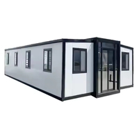 Maison modulaire préfabriquée moderne avec 3 chambres et intérieur de luxe pour une vie résidentielle familiale permanente et des vacances