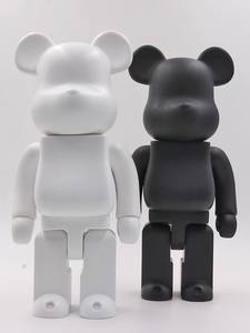 Decorazione domestica Bearbricks <span class=keywords><strong>Daft</strong></span> <span class=keywords><strong>punk</strong></span> 400% Bearbricks 28cm figura Bearbricks 1000% 70cm bianco e nero orso scultura in mattoni - Product Image 3