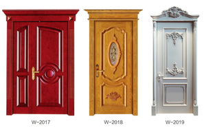 Puertas de Madera Resistentes al Fuego para Habitaciones, Diseño de Puertas de Madera Maciza de Polonia para Interiores de Dormitorios, Último Modelo <span class=keywords><strong>2023</strong></span> - Product Image 5