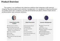 Alat Analisis Kulit Wajah 3D AI Portabel, Pemindai Tester Wajah, Cermin Ajaib, Mesin Analisis Kulit, Penganalisis Kulit