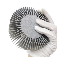 Profil de dissipateur thermique en aluminium, usinage par extrusion sur mesure, alliage d'aluminium 6063 pour équipement de distribution d'énergie, fournisseur industriel